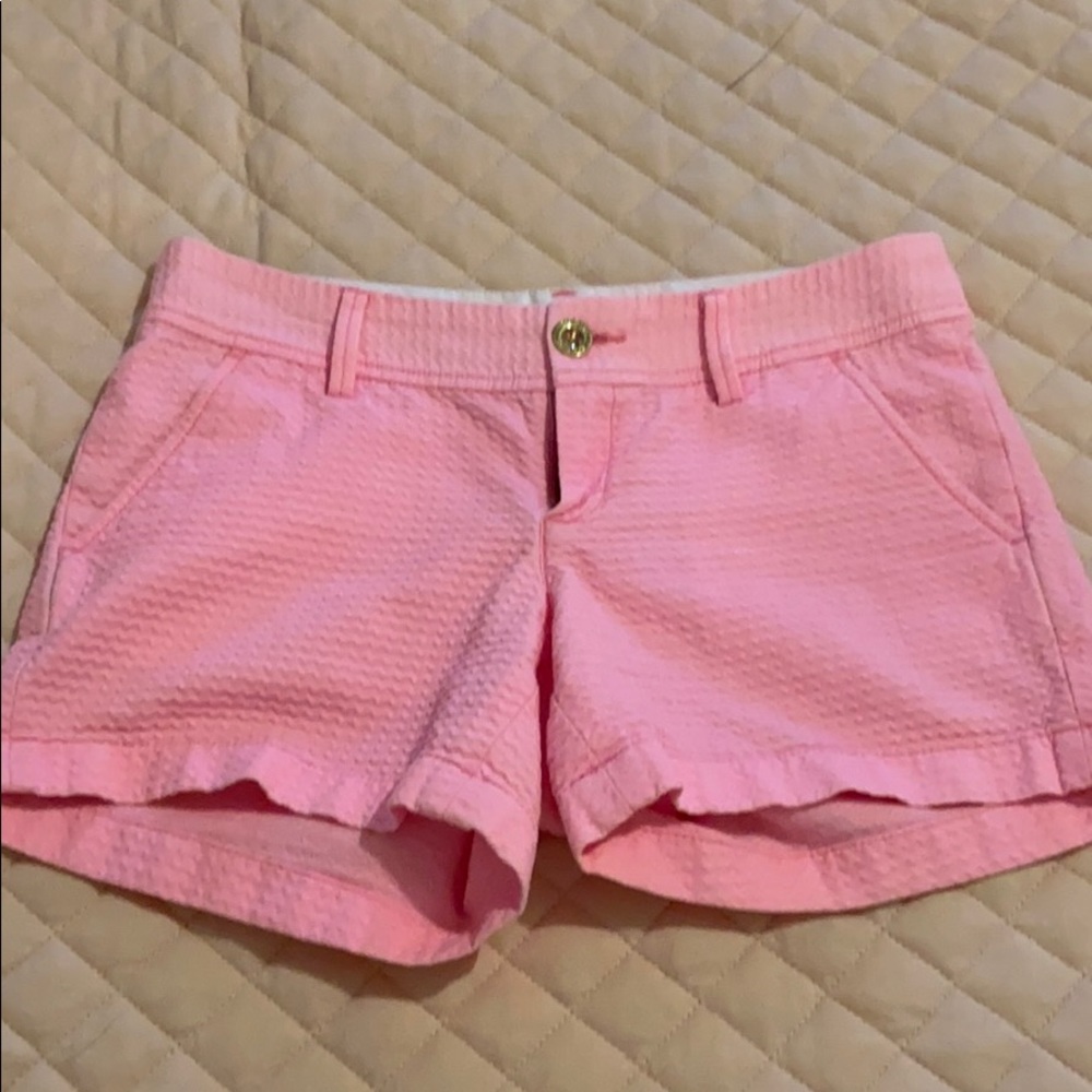 Lilly Pulitzer pink shorts